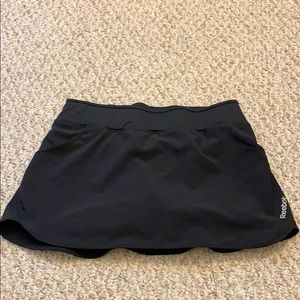 Black Reebok Tennis Skirt